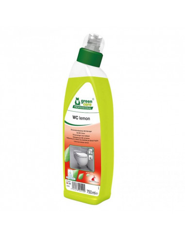 Greencare WC lemon duurzame wc-gel met citroengeur, 750ml, 1stk