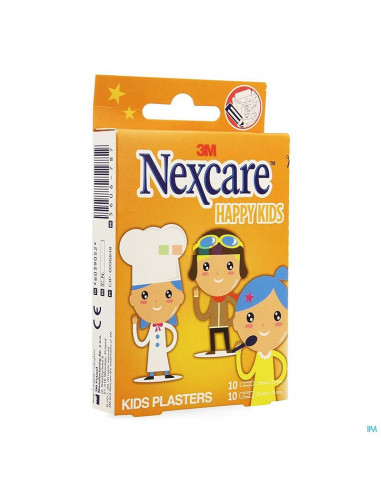 Nexcare Happy Kids Wondpleister Strips 20 Stuks